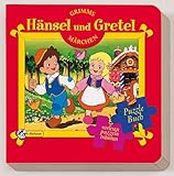  Grimms Märchen - Hänsel und Gretel: Nelson Puzzle-Buch - vorlesen, puzzeln, staunen