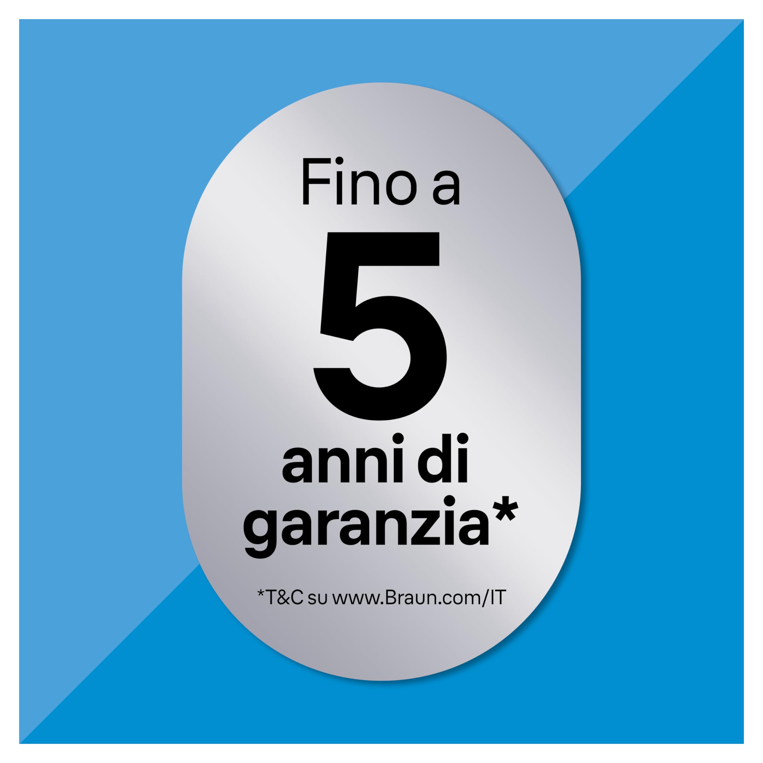 Braun Series 5 Regolabarba Uomo, Rasoio Elettrico Barba, Rifinitore di Precisione Easyclick, Easyclean, Wet&Dry, Ricaricabile, Rasoio a Lamina Senza Fili, Idea Regalo 51-B1200s Blu