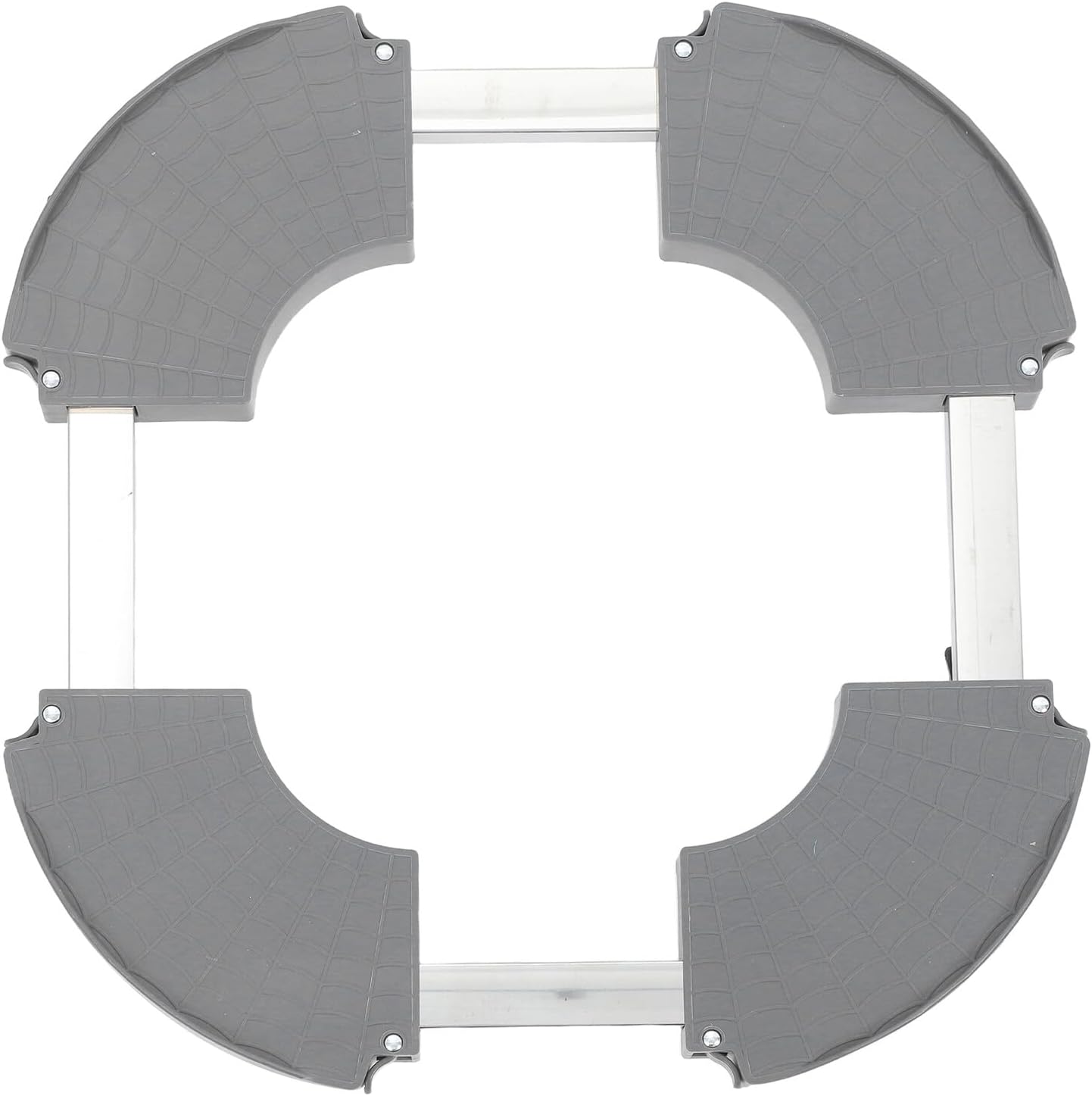 Heavy Duty Plastic Plant Saucer on Wheels Round Rolling Plant Dolly Tray for Indoor and Outdoor Flower Pot Mover with Sturdy Planter Casters