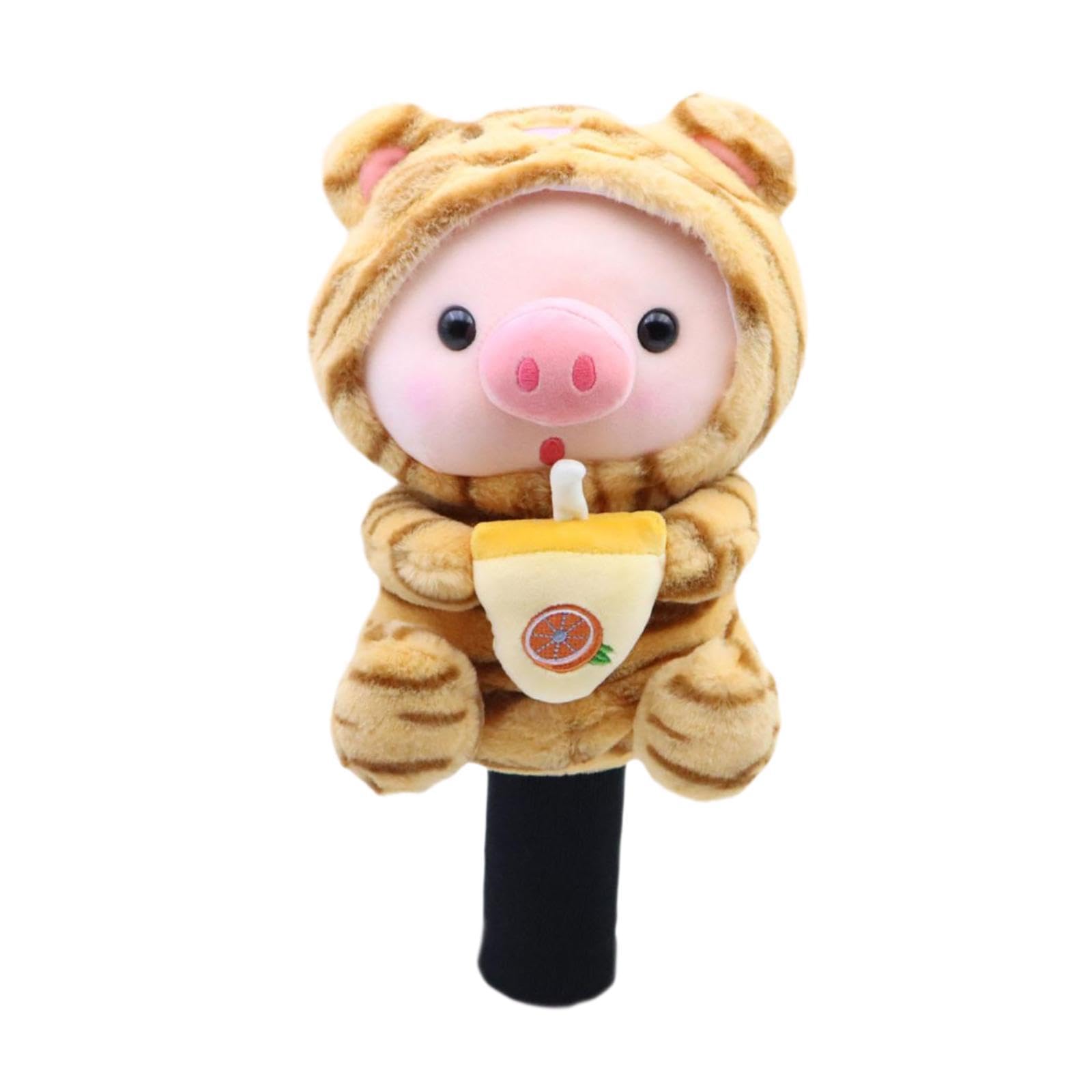 Amagogo Golf Wood Driver Heascover Club Head Cover Protection Protection de en Peluche pour Hommes Femmes Animal Shaped