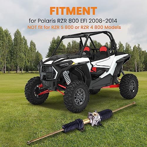 Tuningsworld Steering Rack and Pinion with Tie Rod Ends 1823497 for Polaris RZR 800 EFI 2008-2014, RZR 800 Steering Gear Box Assembly by Tuningsworld - Image 2
