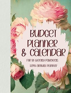 Budget Planner & Calendar for Bi-Weekly Paychecks - Semi-Annual