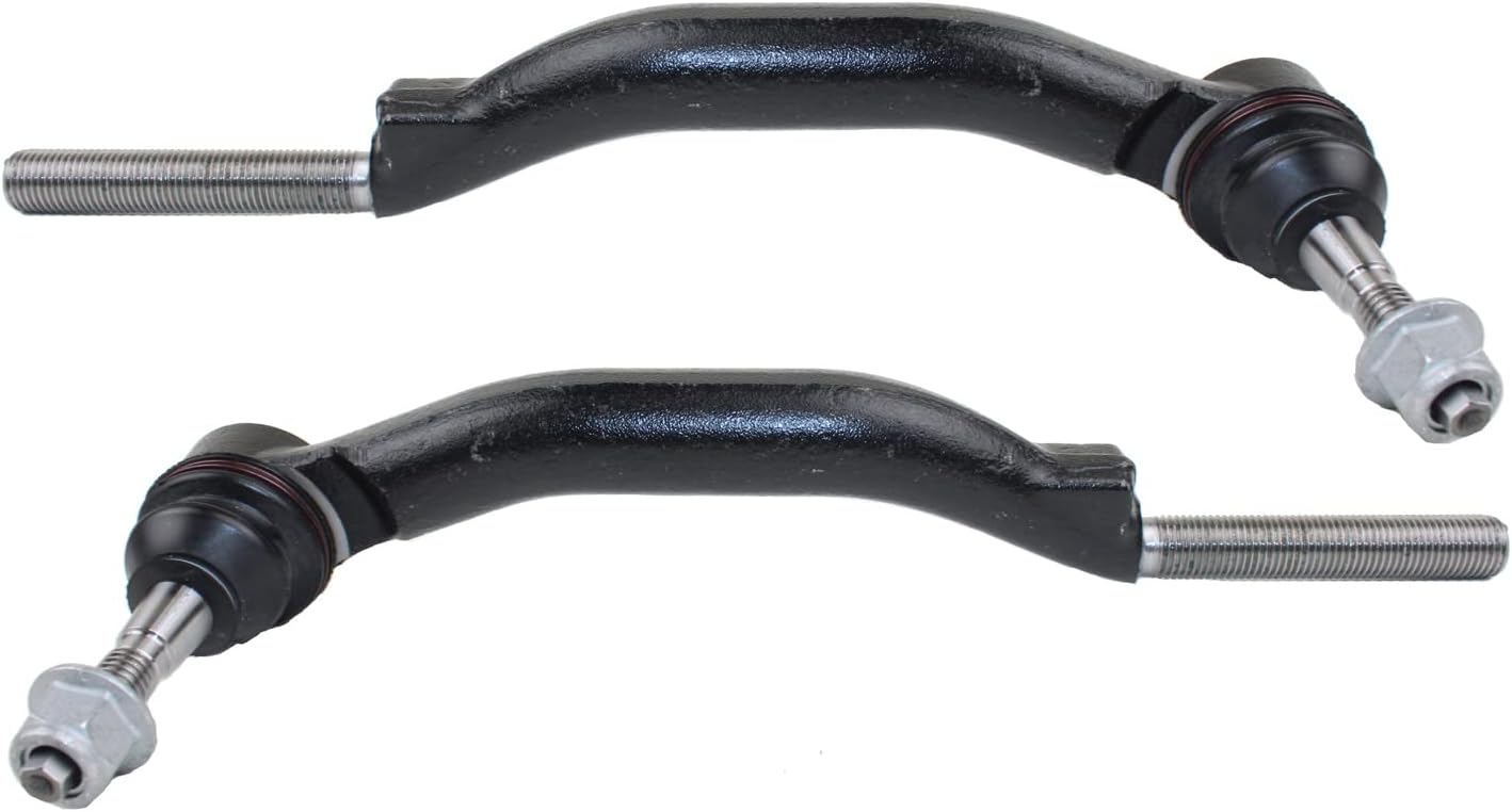 Set of Left & Right Front Outer Forged Steel Steering Tie Rod Ends Pair (2 Pieces) For Cadillac CTS 2008-2014, STS 2005-2011 AWD