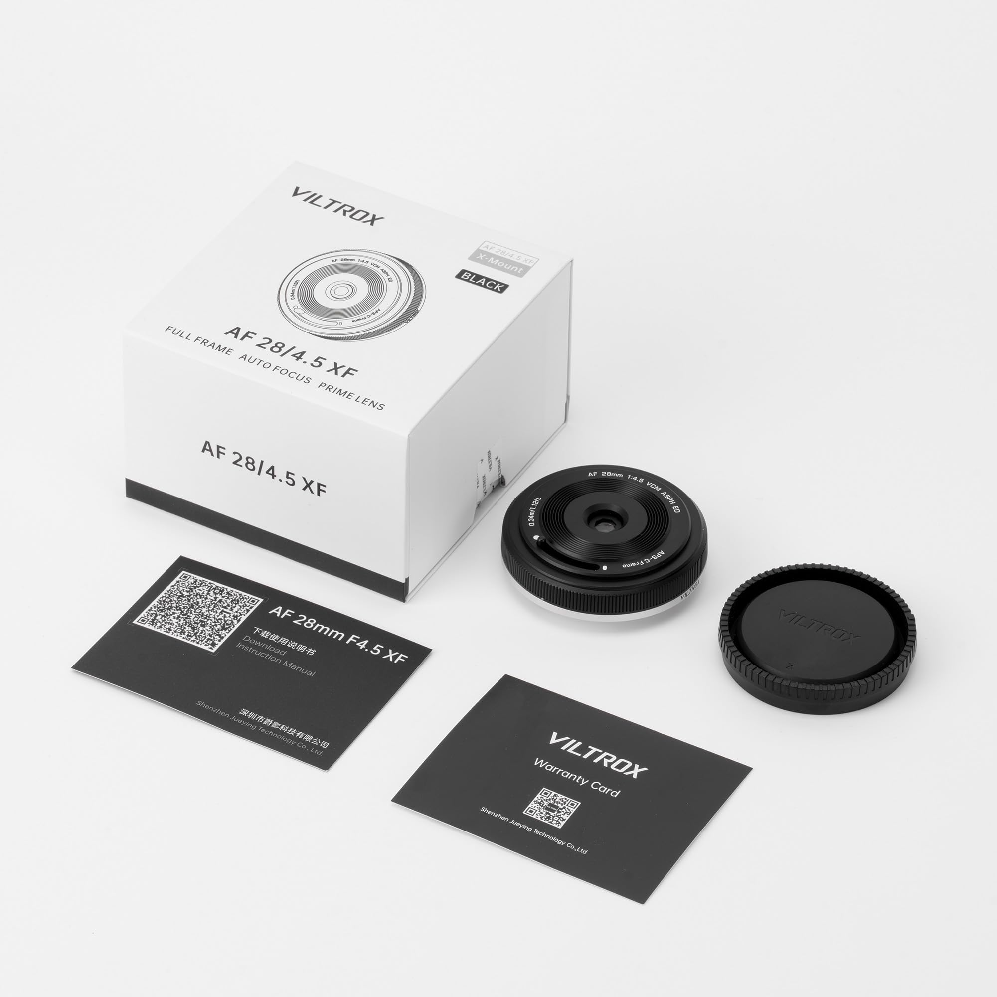 Amazon.co.jp: VILTROX AF 28mm F4.5 XF Ultra-thin Lens for Fujifilm