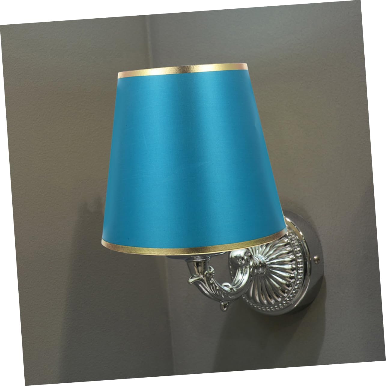 Green Small Lampshade Replacement for Wall Lamp Fabric Lampshade for Desk