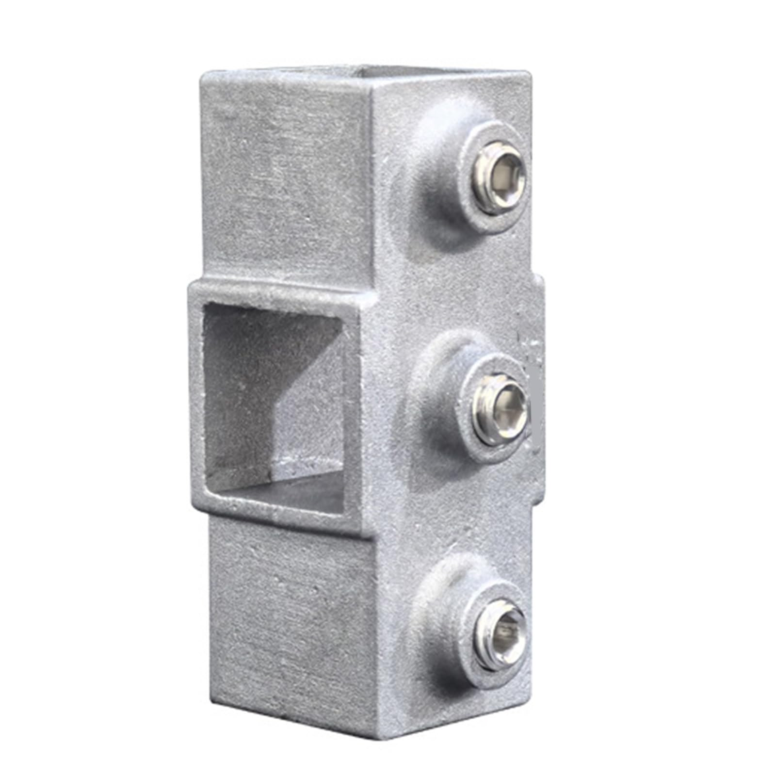 CUNZJIA Aluminum Alloy Joint Square Tube Connector Connection Fastener for Furniture Framing and Structural Enduring