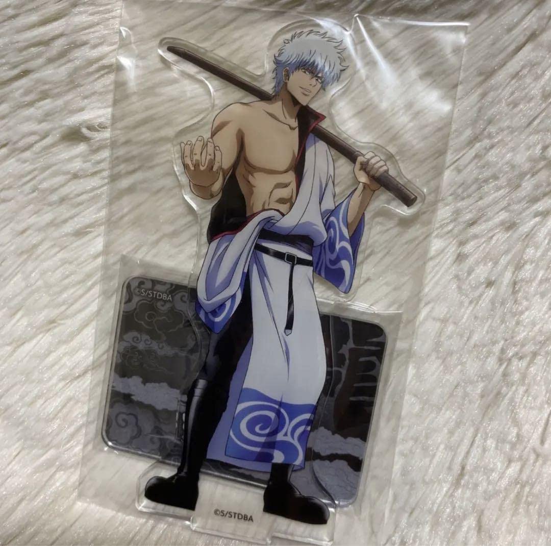 銀魂　坂田銀時　ビッグアクリルスタンド　一息ver. ジャンプフェスタ2024 Amazon.co.jp: 銀魂 坂田銀時 ビッグアクリルスタンド 一息ver