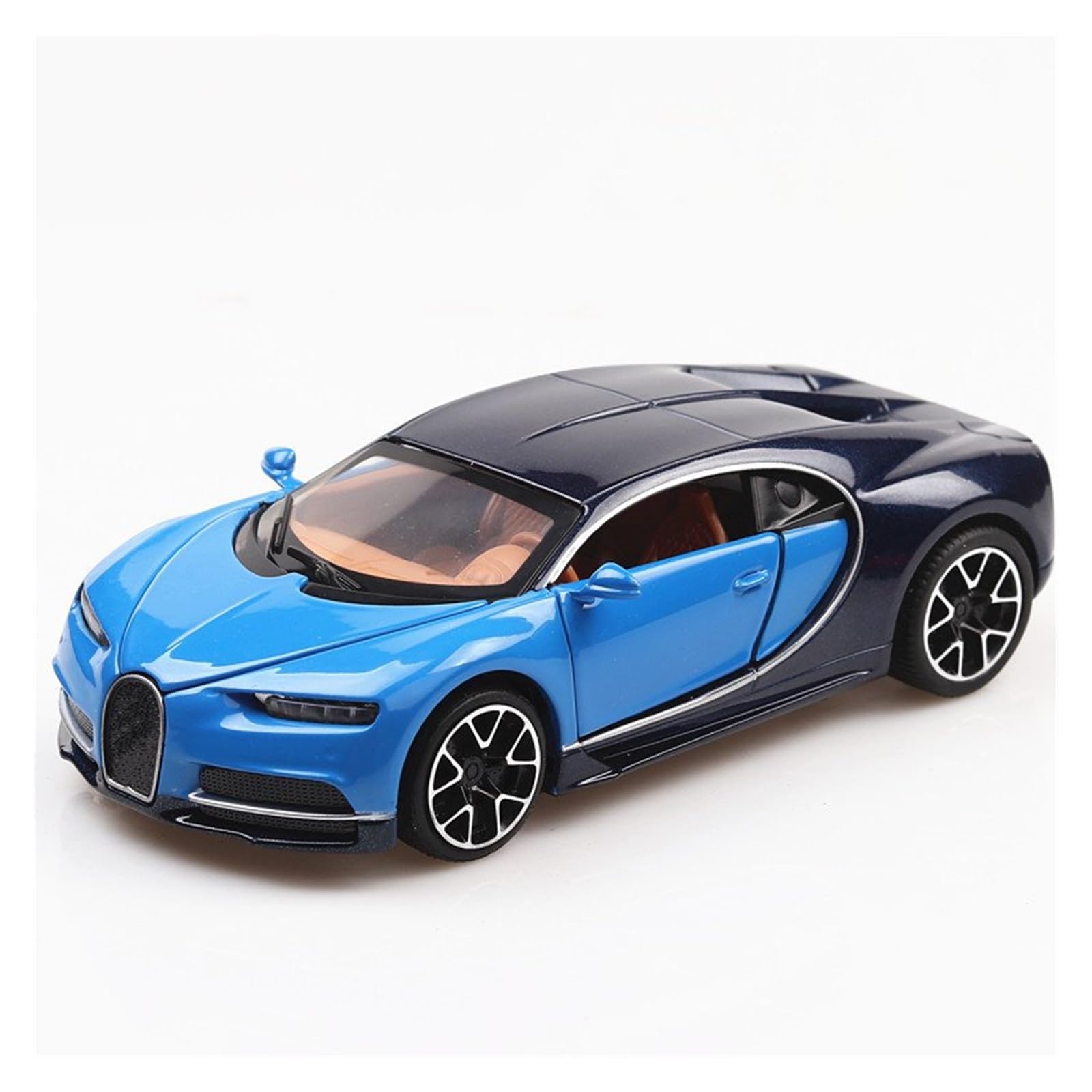 MOCALUX Scale Die-Cast Model Car 1:32 For Bugatti For Chiron Alloy Metal Diecast Model Car Collections(Blue)