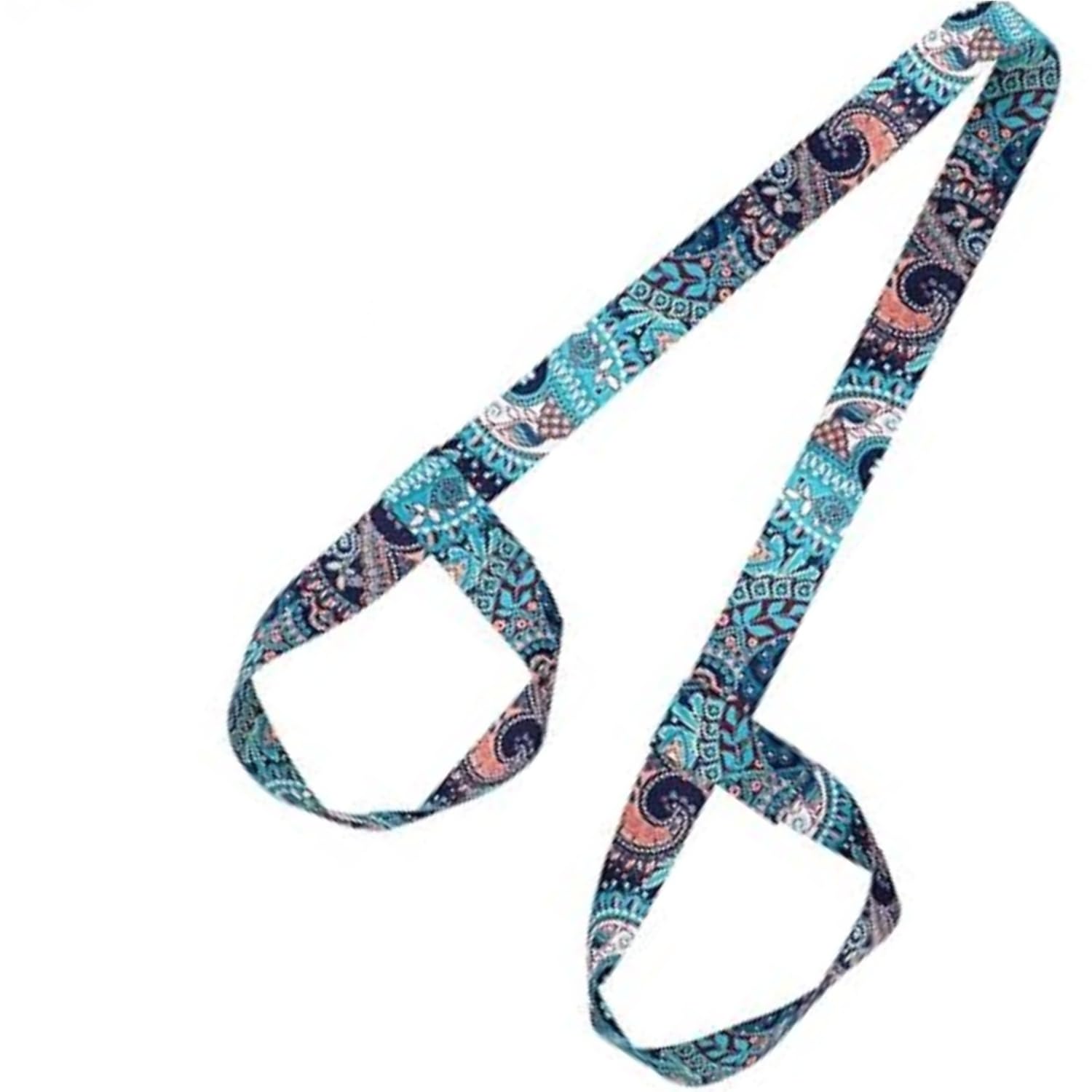 Yogamatte Tragegurt, Verstellbarer Tragegurt für Yogamatten, Elastischer Yoga Gurt für Pilates, Dehnen und Fitness, Grün, Nylon + Polyester, Webbing, Adjustable, Schnalle