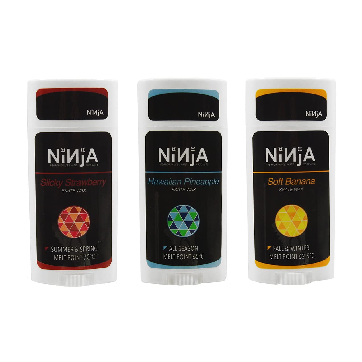 Amazon | NINJA WAX 3シーズン PAC スケートボード ワックス セット