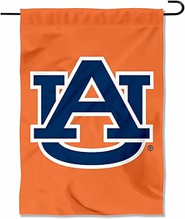Auburn Tigers Orange Garden Flag and Yard Banner