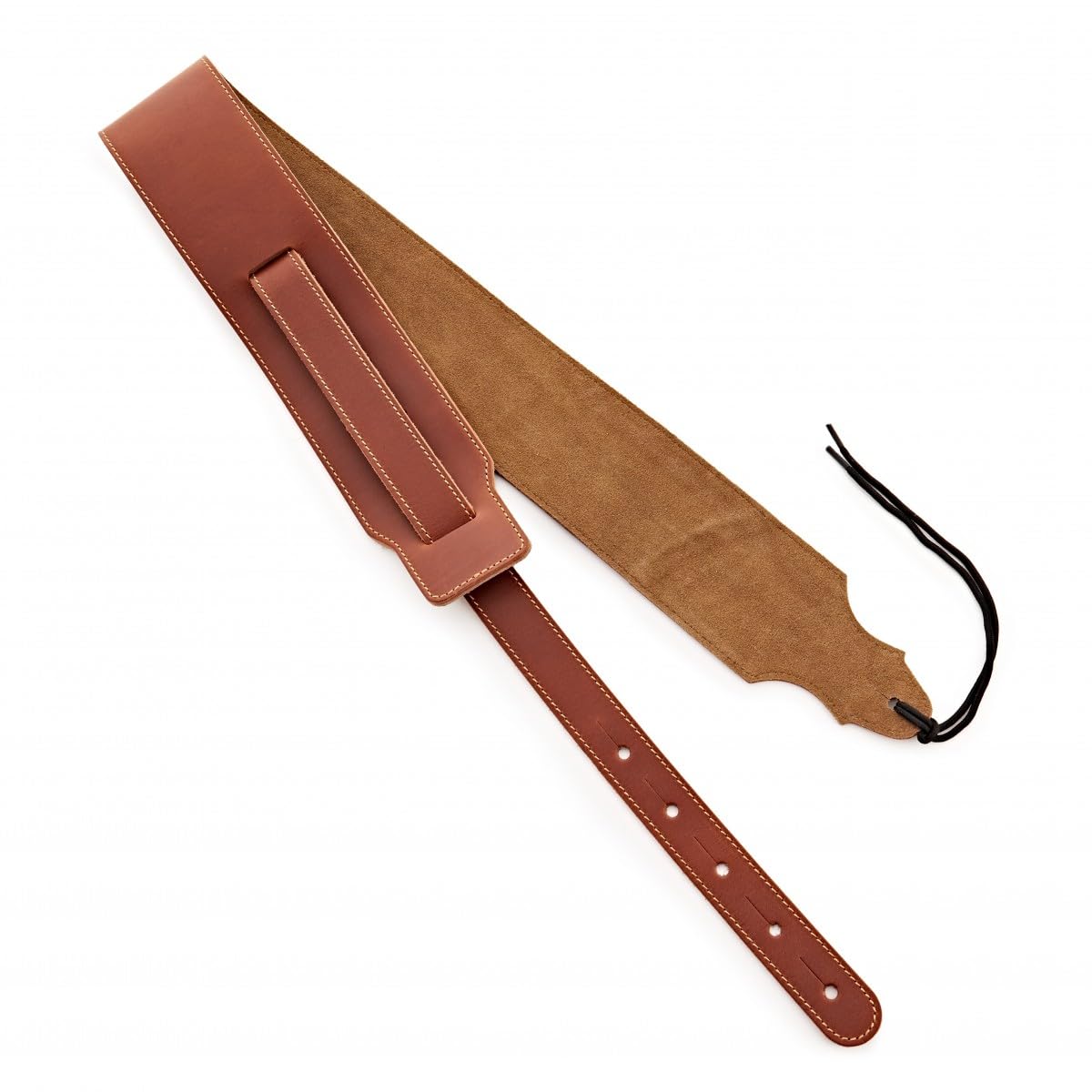 Hartwood Correa de Guitarra de Cuero Italiano, Tan