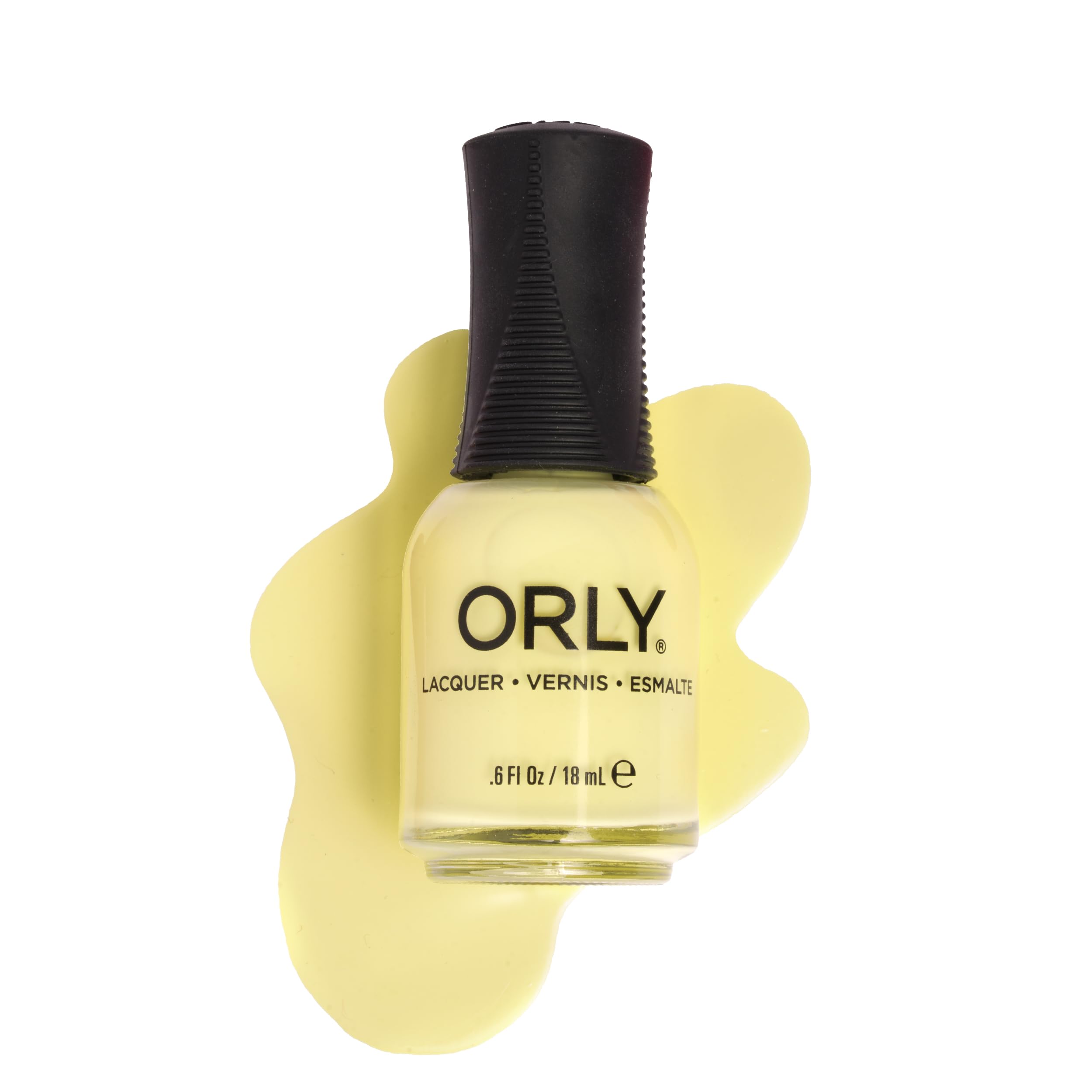 ORLY Yellow Nail Lacquer | High-Shine Nail Varnish | Long-Lasting Colour | Easy to Apply with Precision Gripper Cap | Vegan & Cruelty-Free (Morning Sunshine)