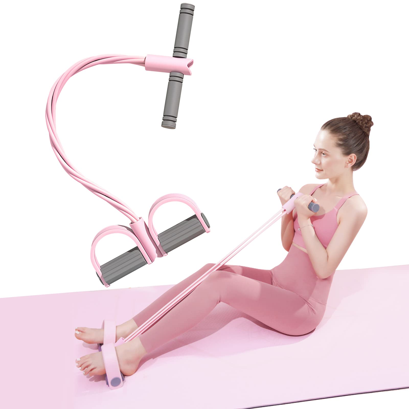 Fitness Pedal Puller Rope, Voice Counting Tension Band, Yoga