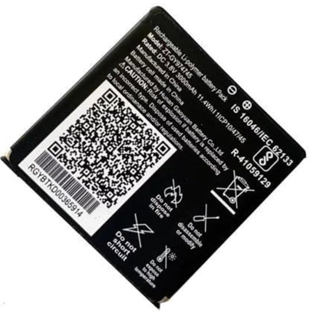 Compatible with Jio ZT-GY974745 for WiFi Dongle JMR815 3000mAh Wireless Router (Pc 1)