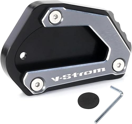 Miniatura 5 de for SUZUKI V-Strom 650XT DL650 V Strom 650 DL 650 2021 2022 Motorcycle Accessories Kickstand Side Stand Extension Enlarger Pad (Size  V-Strom Gold)