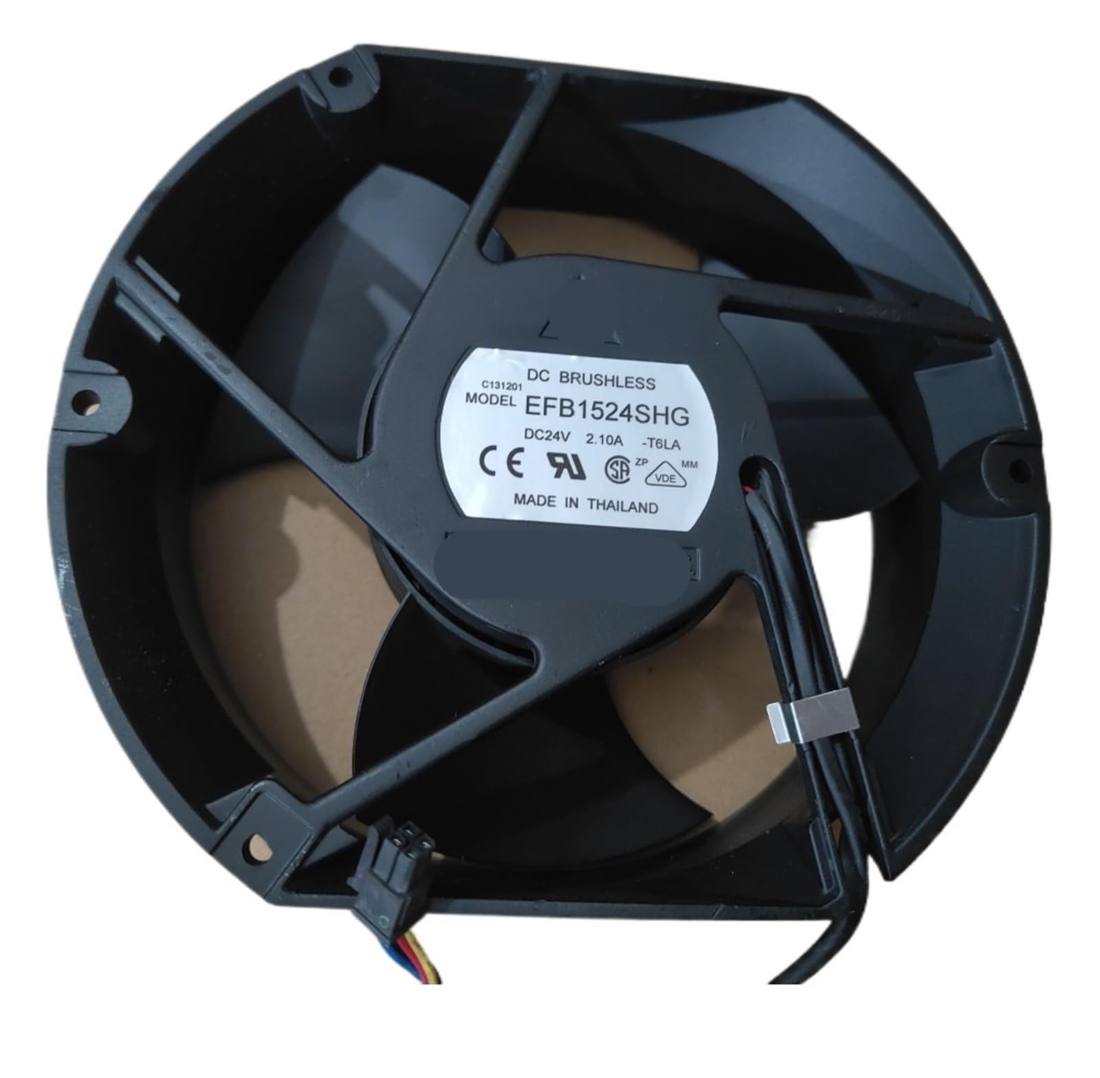 PEQYUACTE EFB1524SHG T6LA DC 24V 2.1A 172x150x51mm 4-Wire Cooling Fan