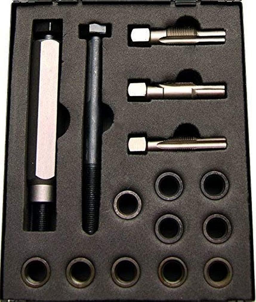 Kit Outil De Dépose De Bougies De Préchauffage Et Réparation Filetage BGS 9565 - 41 Pièces, M8 Et M10