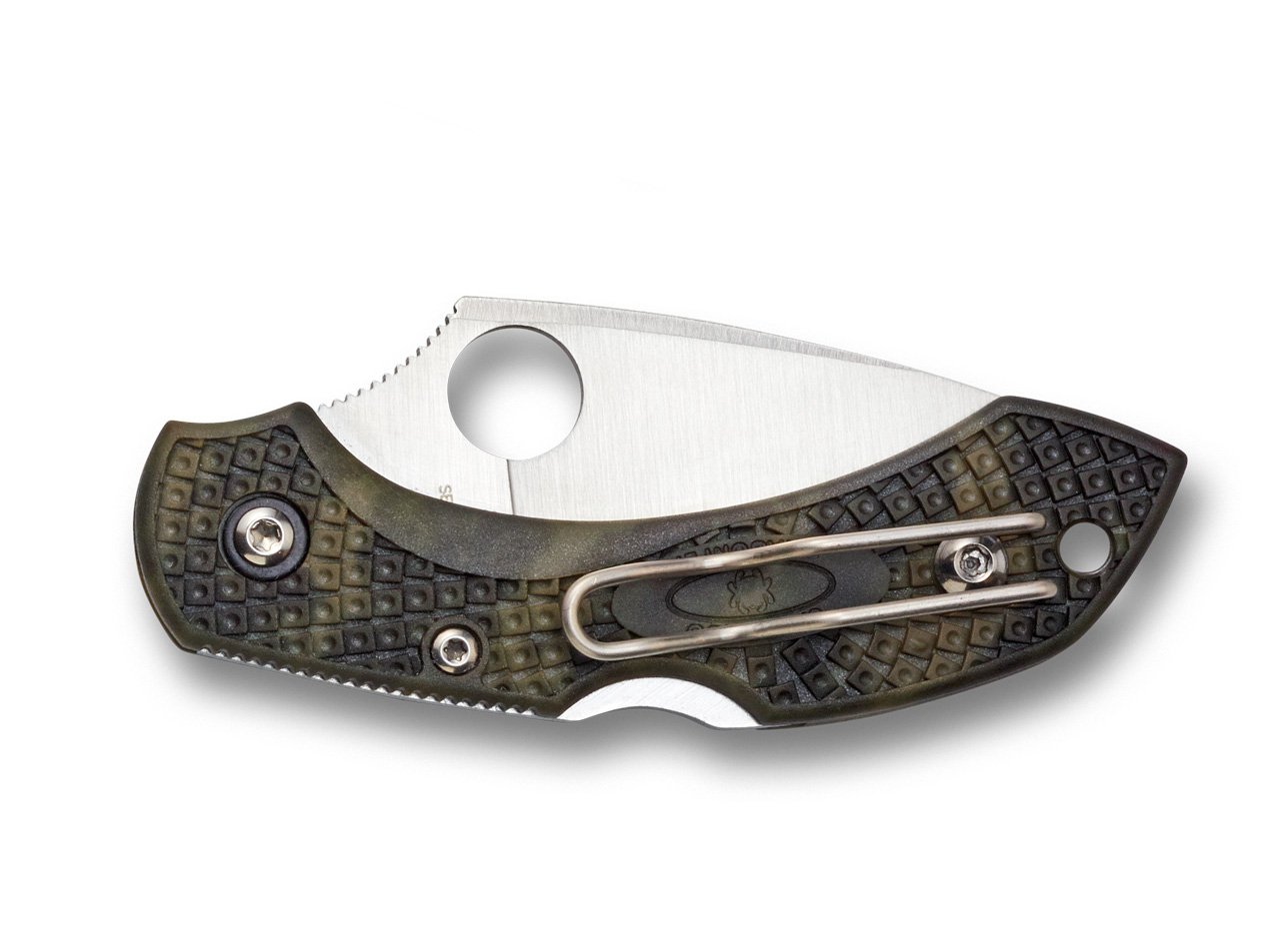 Spyderco Dragonfly 2 Zome Navaja Military Tan, Longitud De La Hoja: 5,8 Cm, 01Sp234