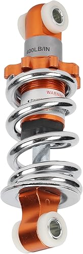 Miniatura 3 de Amortiguador de motocicleta, amortiguador de choque de motocicleta, resorte de amortiguación de 400 libras para 4.921in de paso de agujero mini