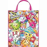 Large Plastic Shopkins Goodie Bag, 13' x 11'