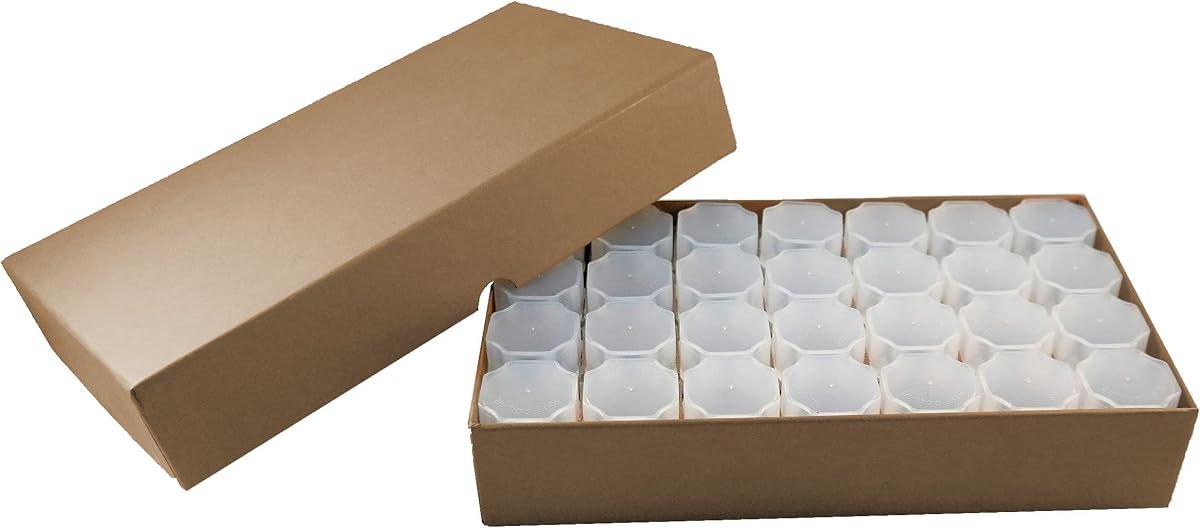 Guardhouse Coin Roll Box for 28 Rolls or Tubes for Half Dollars with 28 Half Dollar Tubes