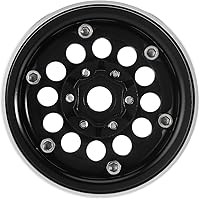 Vista 6 de INJORA Rin de Rueda Beadlock de 1.9 pulgadas – Rueda de Plato Profundo Súper Pesada de Latón y Aluminio de 150g (5.29 oz) para 1/10 RC Crawler SCX10