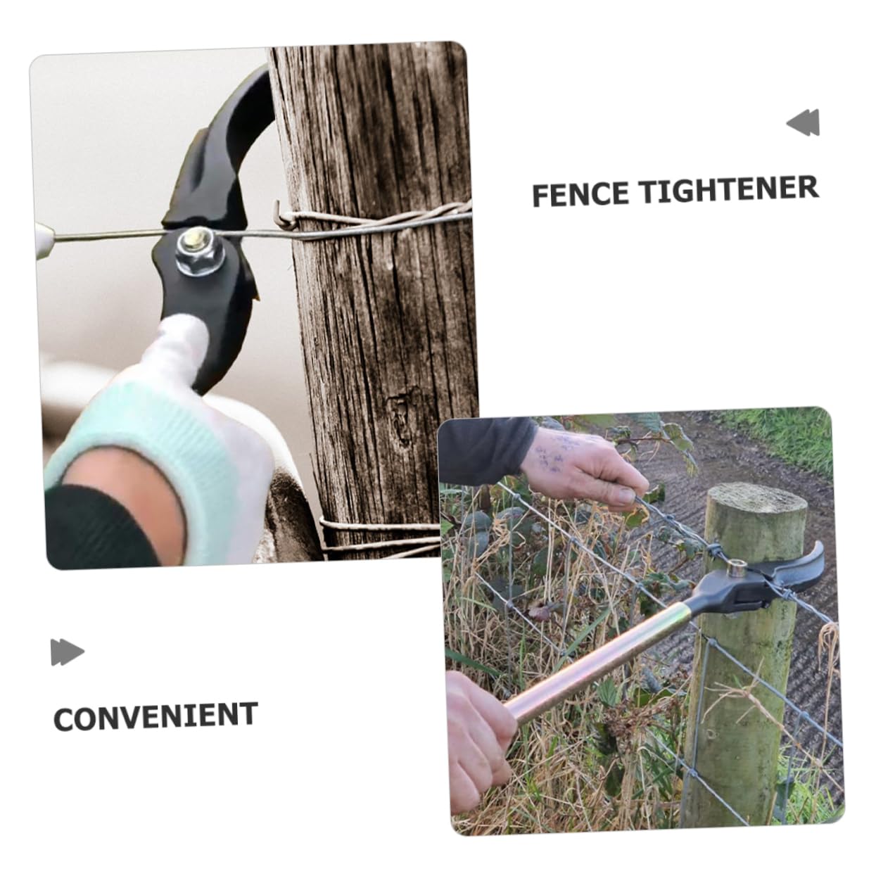 Toyvian Electronic Fence Tightener Wire Mesh Tensioner Versatile Wire Tightener for Garden Fences