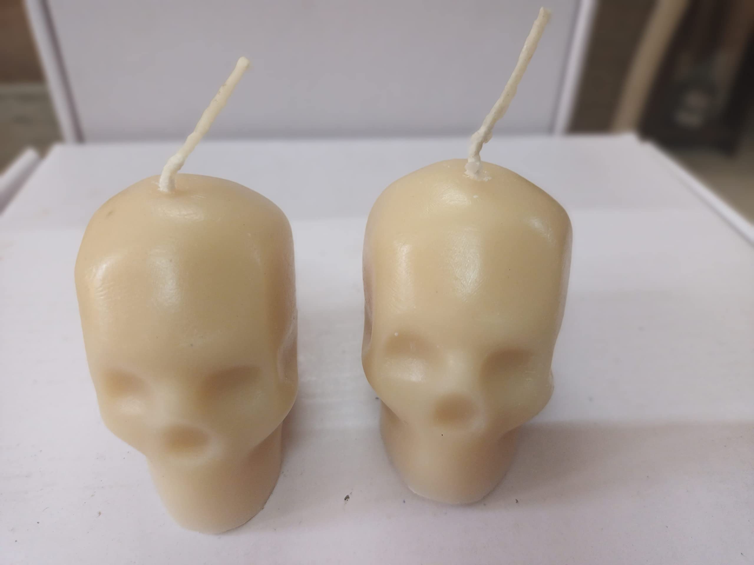 Bee Wax Skeleton Candles - Set of 3