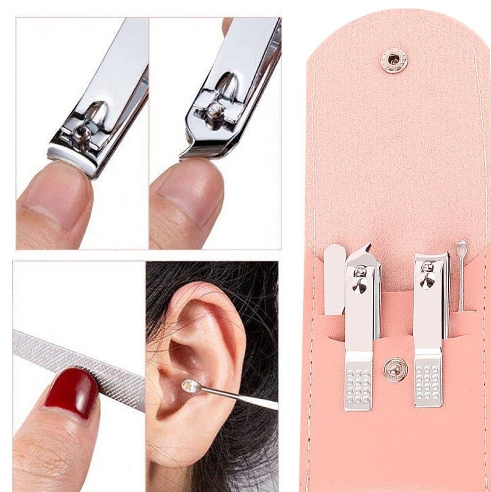 Amazon.co.jp: 爪切りセット 高級 耳かき 爪切り 爪やすり 4点セット