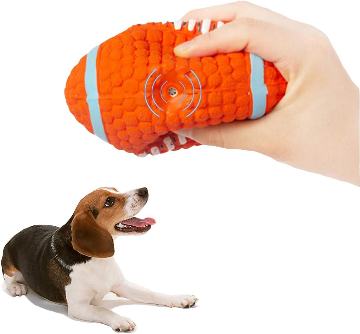 BEISIJIA Squeaky Pet Dog Toy Ball, Soft Latex Chew Ball Toys Wear-Resistant Dog Chew Molar Balls for Small Medium Large Dog - Image 3