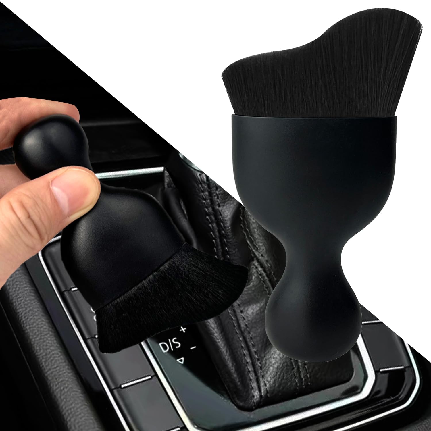 Brosse d'épilation douce voiture pour éliminer la poussière du tableau - 8