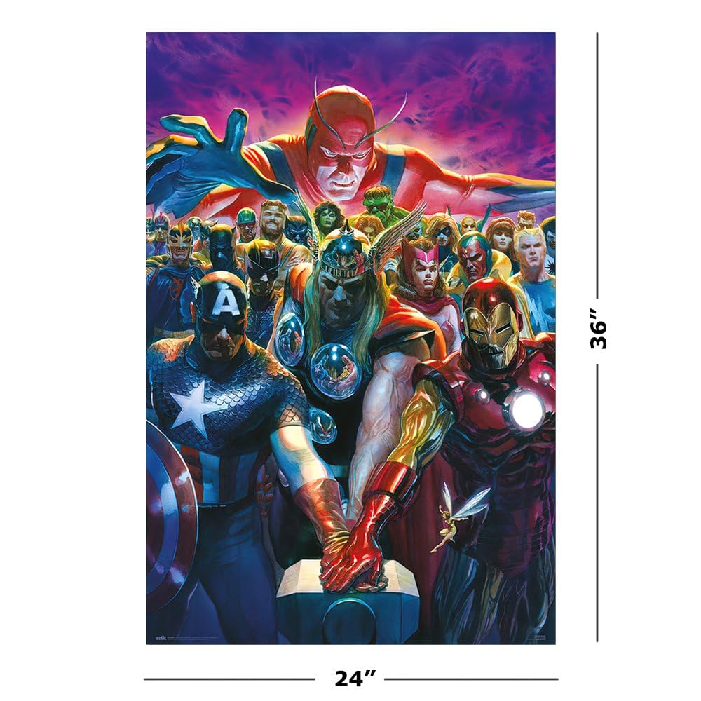Amazon.co.jp: アベンジャーズ - マーベルコミックポスター(キャプテン
