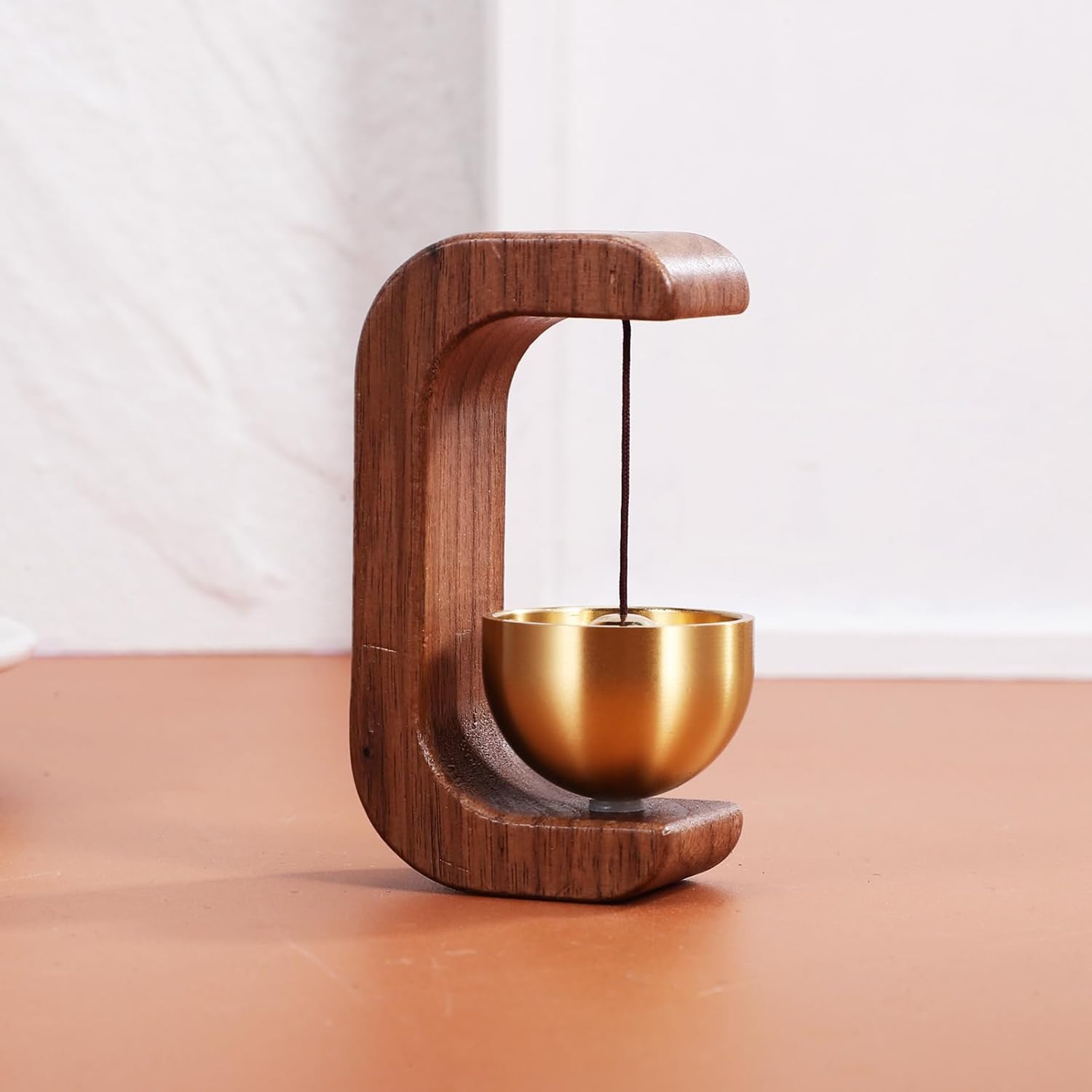 Gadpiparty 4pcs Shopkeeper Bell Wooden Chime Door Alert Versatile for Fridge Retail Store Access