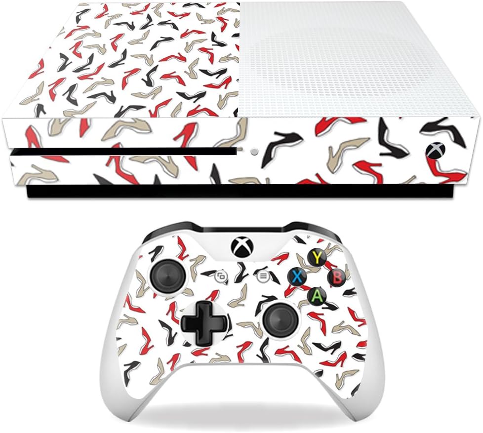 MightySkins Skin Compatible with Microsoft Xbox One S wrap Cover Sticker Skins Heels