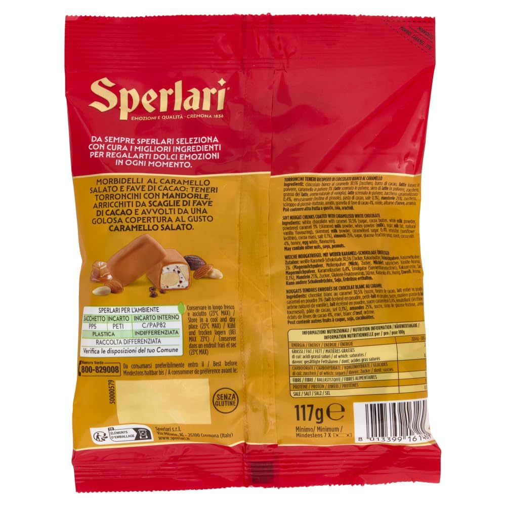 Italian Gourmet Morbidelli Praline Caramello Salato 8 x 117g weich