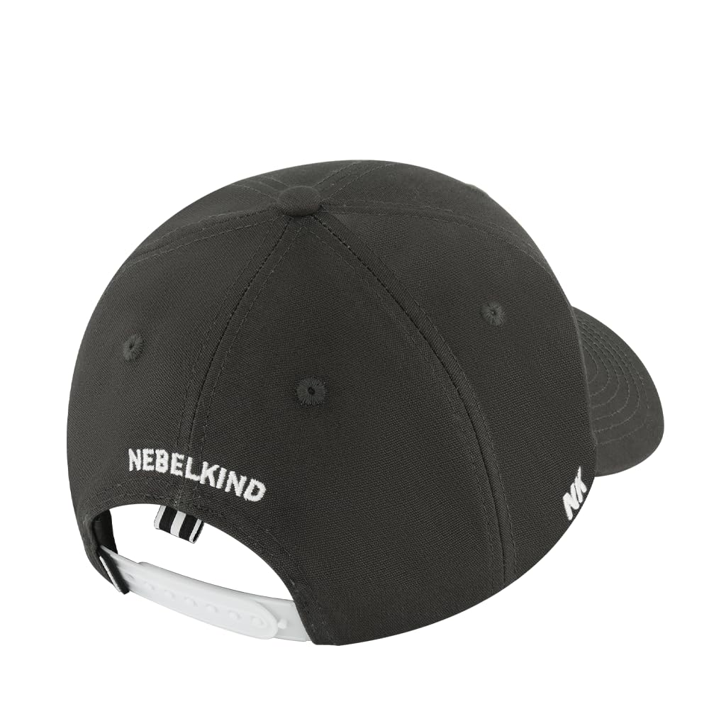 Nebelkind Basecap-Herren Damen, Baseball Cap mit Patch, Samurai, Einheitsgröße OneSize Größenverstellbar Unisex Baseballkappe, Casual Streetwear Style Cap mit gebogenem Schirm