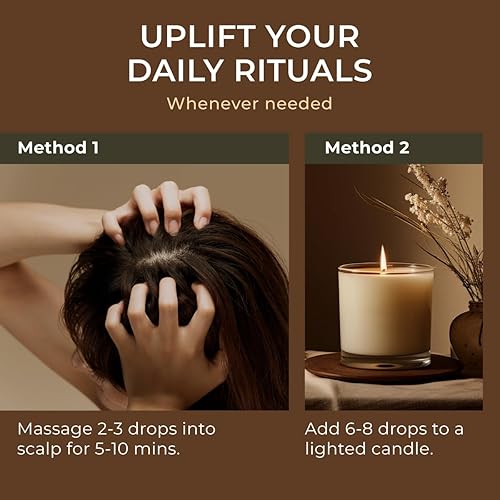 Vista 195 de Aceite esencial, 100 % puro, grado terapéutico para aromaterapia, cuidado de la piel y cabello, para difusores, 10 ml.