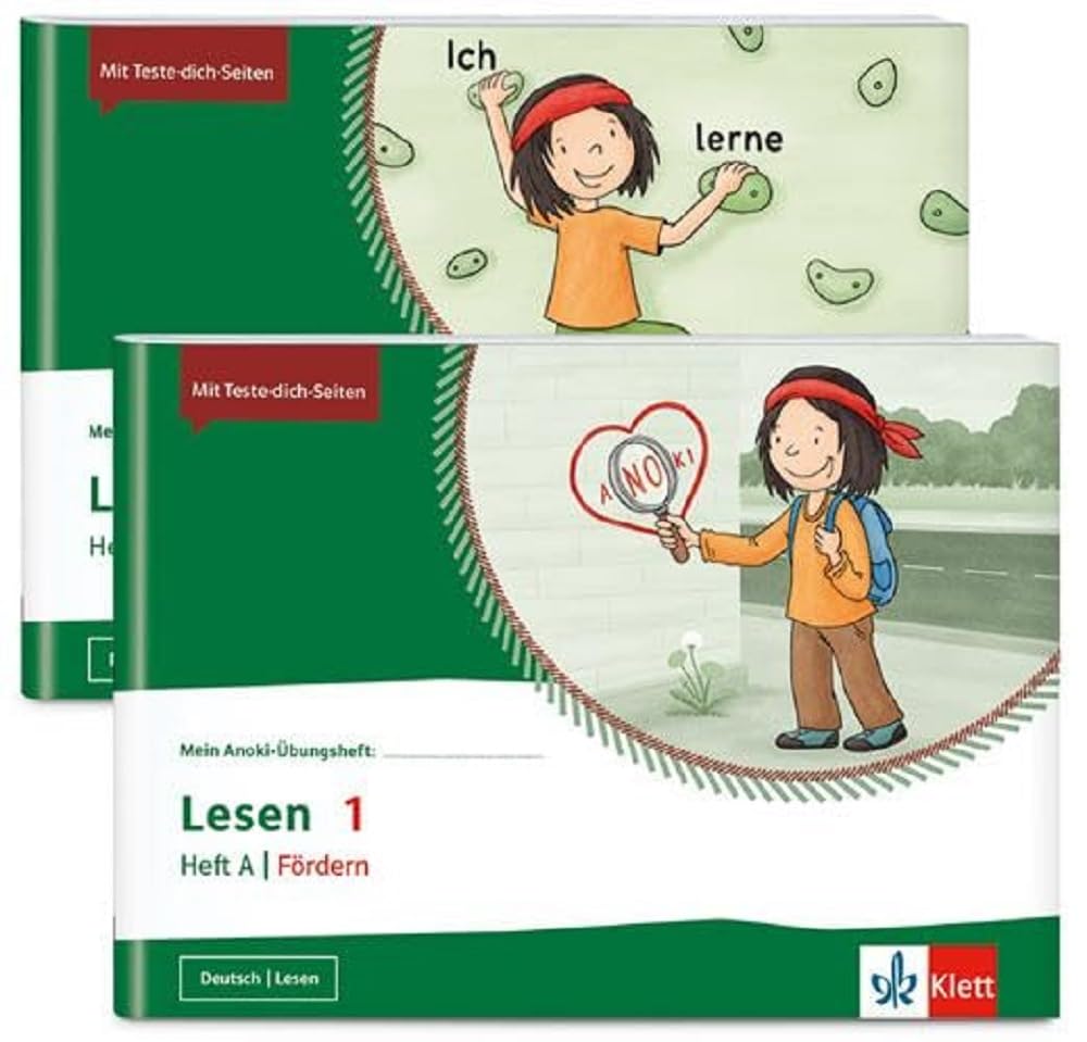 Mein Anoki-Übungsheft - Paket Lesen 1. Fördern: 2 Hefte im Paket: Lesen A | Fördern| Lesen B | Fördern Klasse 1