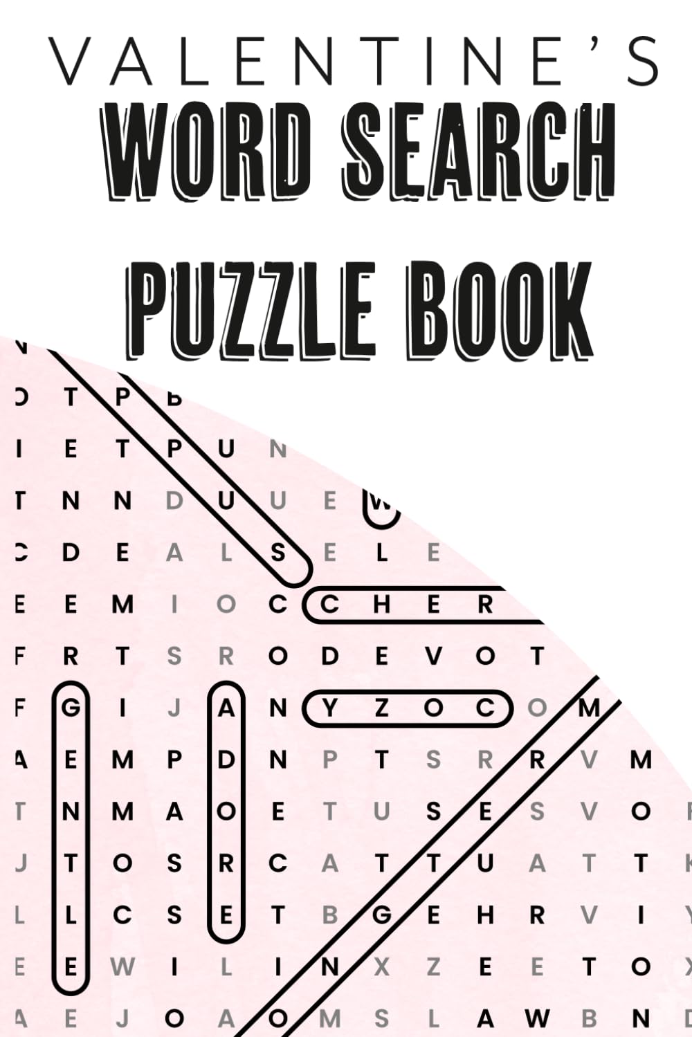 VALENTINE’S WORD SEARCH PUZZLE BOOK