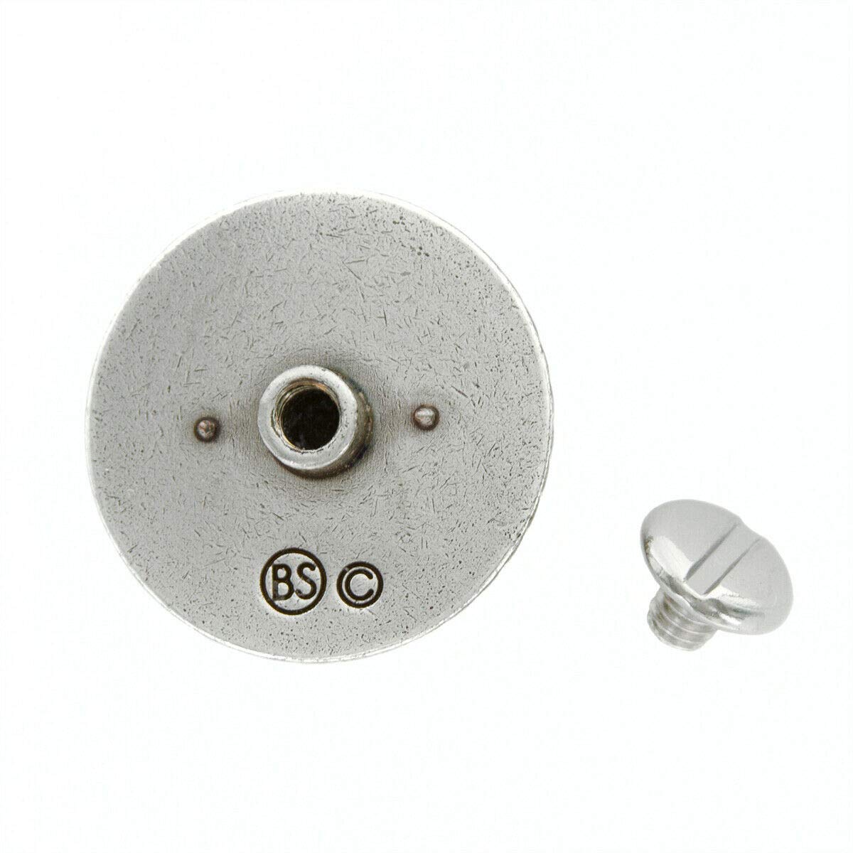 State of Texas Gold Star Conchos Antique Rope Edge 1 inch Conchos screwback