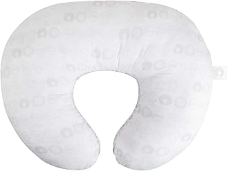 Bare Naked Original Nursing Pillow, Pillow Only, Cover Sold Separately, Ergonomic Nursing Essentials for Breastfeeding and Bottle Feeding, with Firm Fiber Fill