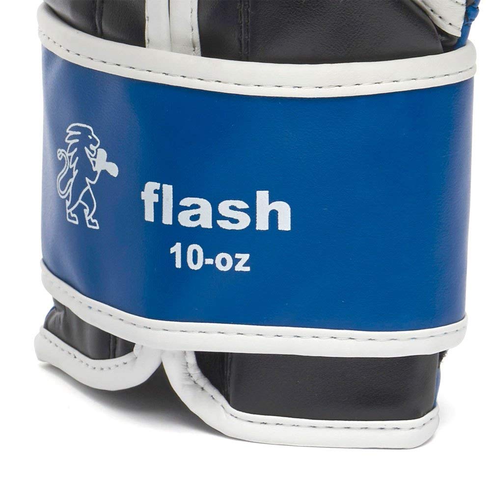 JUNIOR BOXING GLOVES FLASH - GN083J, blue, 06 oz - Image 2