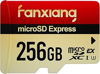 fanxiang Cartão expresso microSD KM800 de 256 GB para Nintendo Switch 2, velocidade de leitura de até 900 MB/s, UHS-I, U3, cartão de memória para jogos de alto desempenho