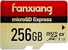 fanxiang Cartão expresso microSD KM800 de 256 GB para Nintendo Switch 2, velocidade de leitura de até 900 MB/s, UHS-I, U3, cartão de memória para jogos de alto desempenho