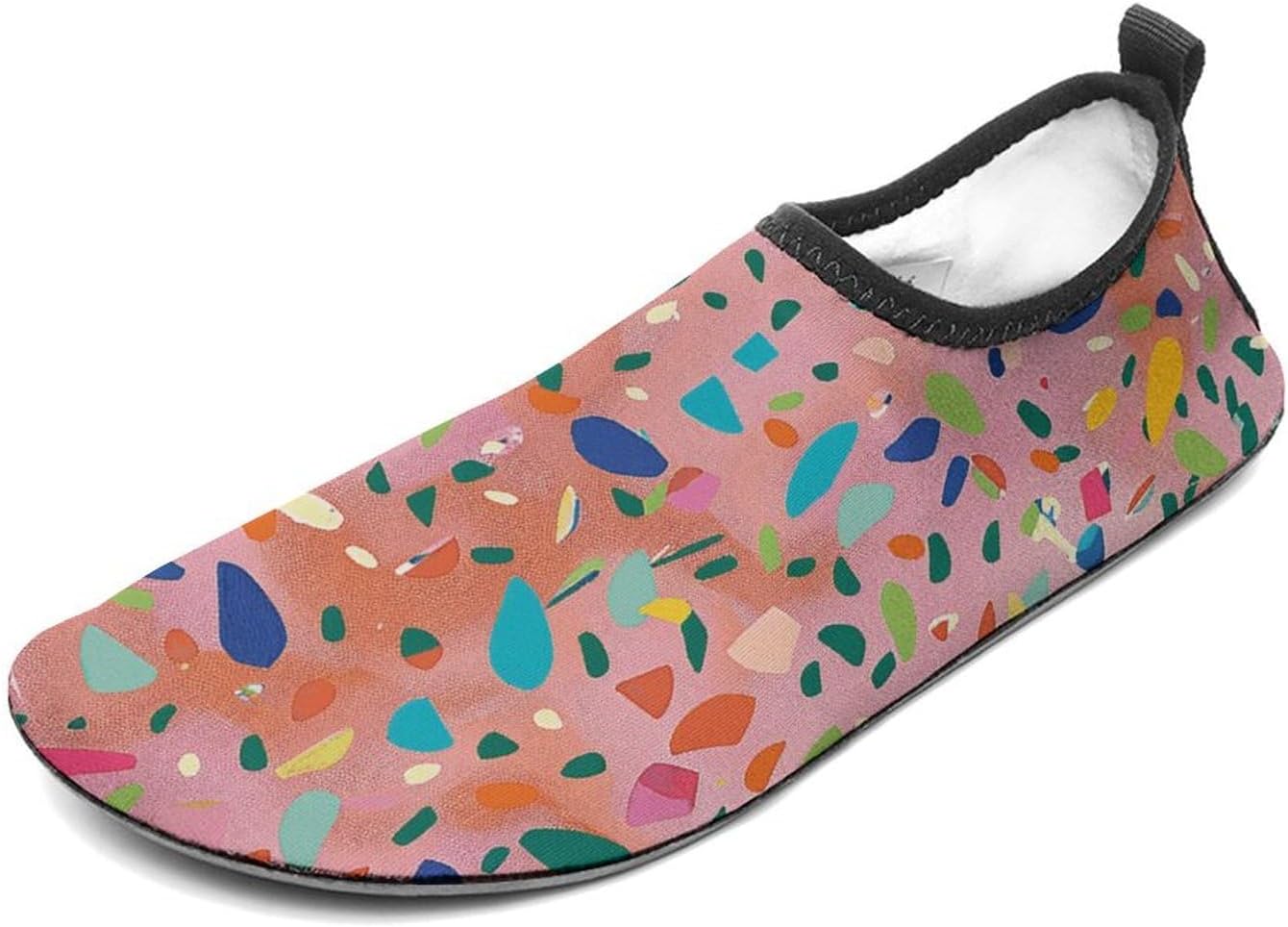 Water Shoes for Women Men Swim Beach Shoes Quick Dry Barefoot Aqua Shoes Warm Coral Peach Sport Shoes Hiking Shoes 9/10women,7/8men