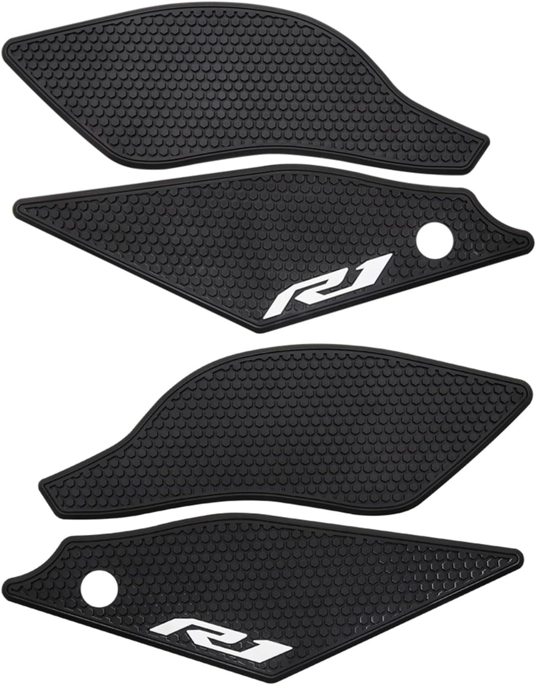for Yamaha for YZFR1 for R1M 2020 2021 Motorcycle Non-Slip Side Fuel Tank Stickers Waterproof Pad Rubber Sticker