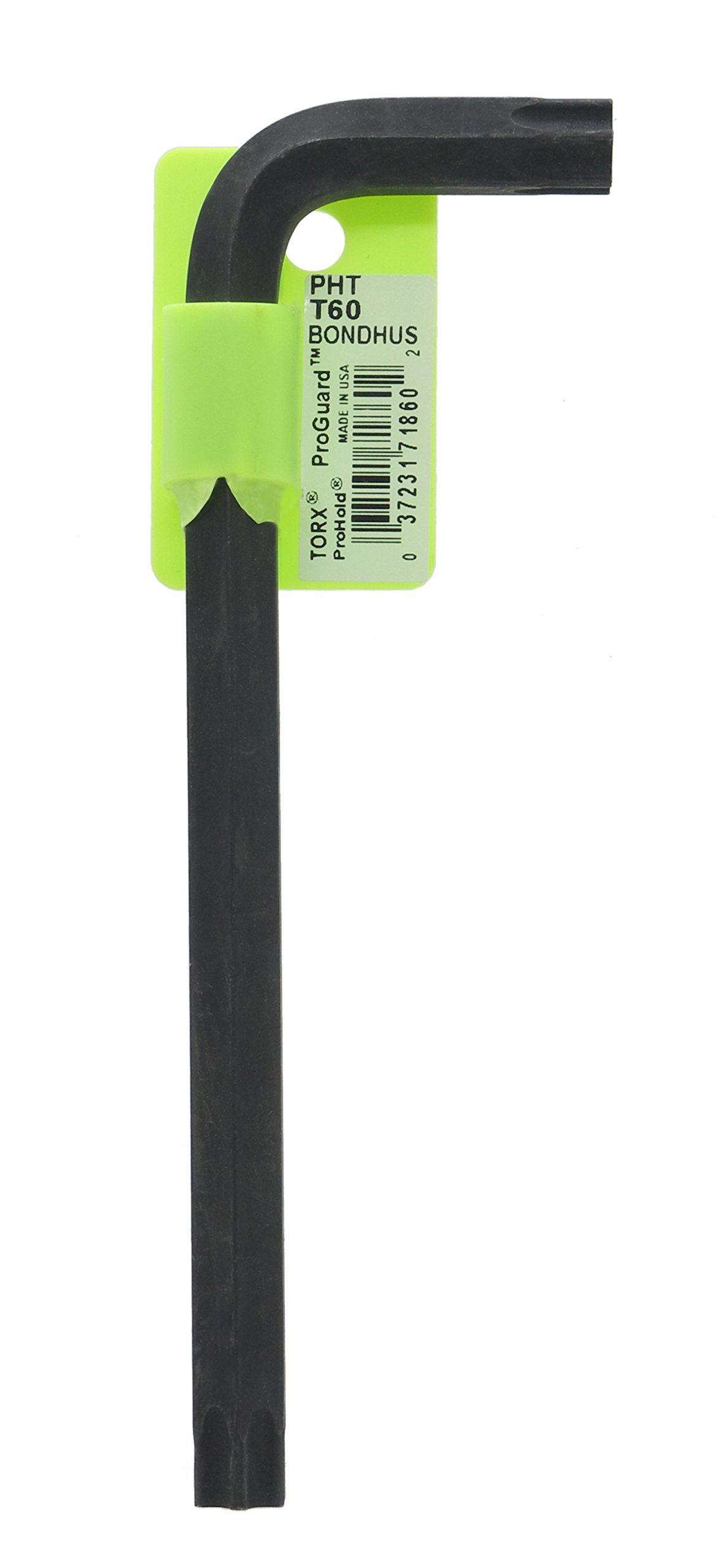 Bondhus T60 Innensechskantschlüssel – ProHold Sternprofil, 18,3 Cm Lang Mit Proguard Finish