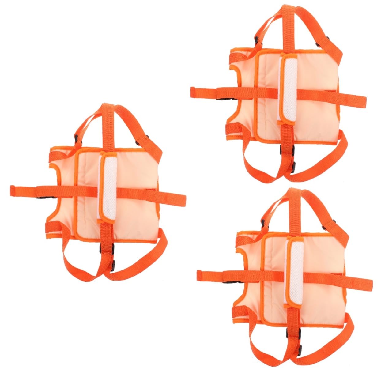 Milisten 3pièces Harnais De Levage pour Chien Ceinture De Soutien pour Animaux De Compagnie Sangle De Récupération pour Chiens Blessés Et Âgés Ajustable Confortable pour Montées Et