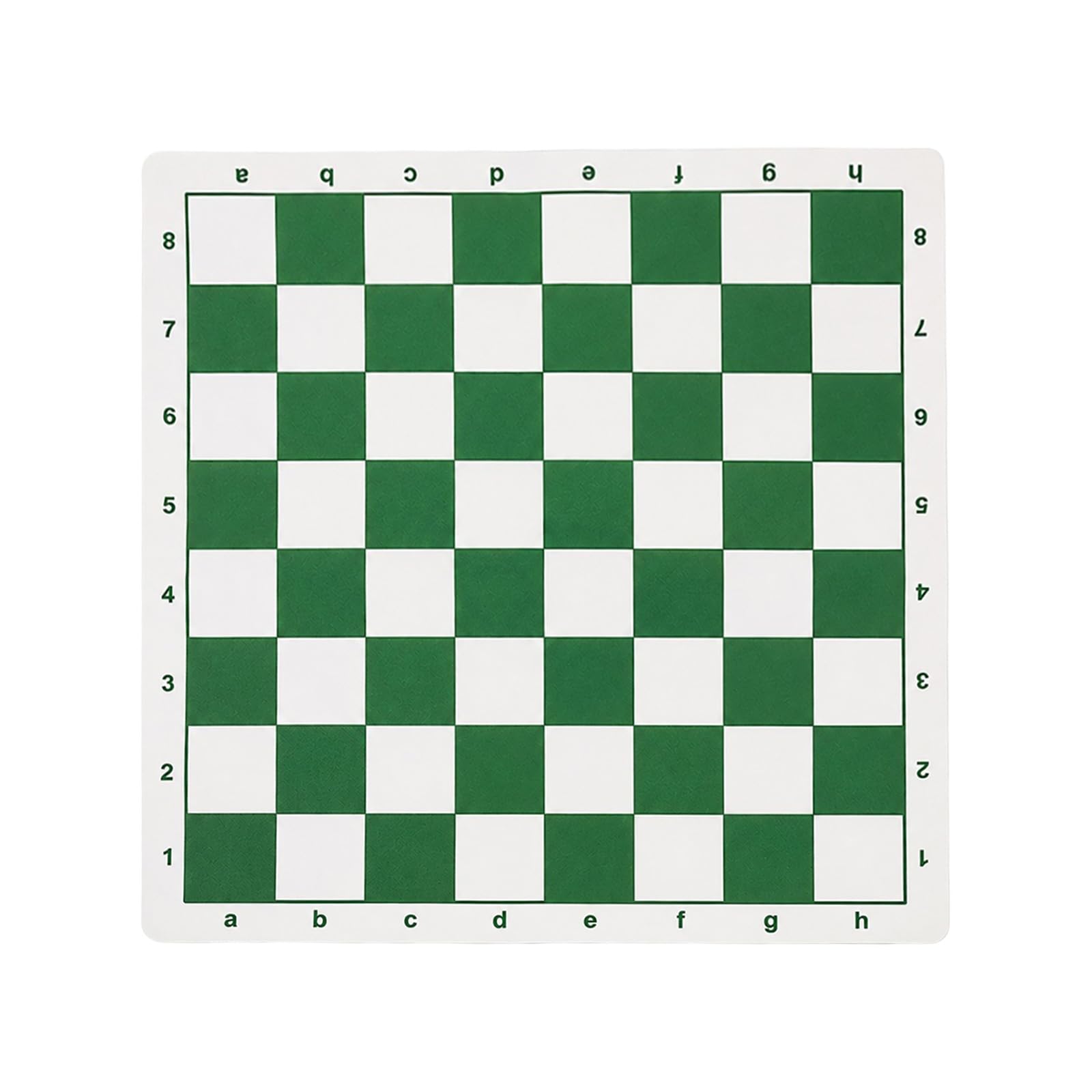 DCYQAIN Portable International Chess Board, Foldable PU Imitation Leather Chessboard for Family Gatherings, Travel, Camping & Outdoor Use (Large Size)